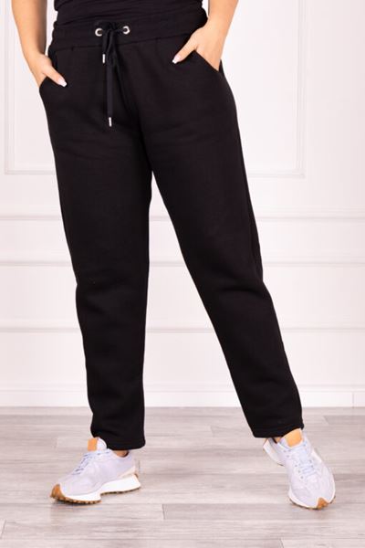 Picture of PLUS SIZE FLEECE INSIDE JOG TROUSERS